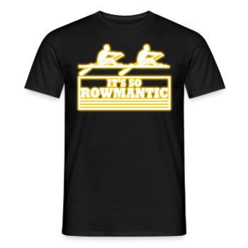 Rudern Ruderer Ruderboot Ruderverein - Männer T-Shirt - Schwarz - Vorne - AI Model Male 178 light (178cm)