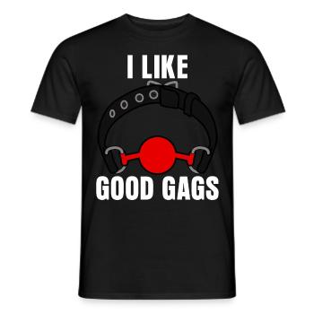 BDSM Joke - Männer T-Shirt - Schwarz - Vorne - AI Model Male 178 light (178cm)