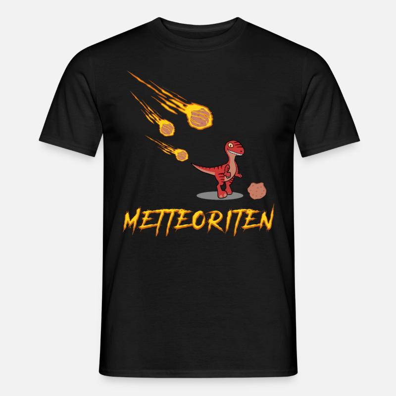 Hackfleisch Mettfleisch Mettbrötchen - Männer T-Shirt - Schwarz