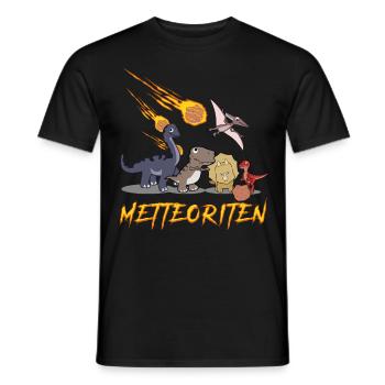 Mettbällchen Hackfleisch Mett Hack - Männer T-Shirt - Schwarz - Vorne - AI Model Male 178 light (178cm)