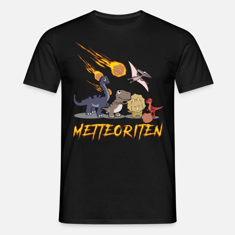 Mettbällchen Hackfleisch Mett Hack - Männer T-Shirt - Schwarz