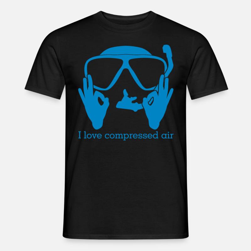 Tauchen Gerätetauchen Taucher - Männer T-Shirt - Schwarz