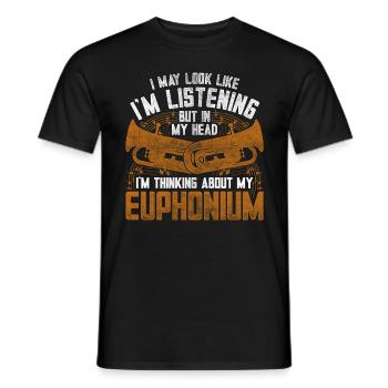Euphonium Eufonium Euphoniste - T-shirt homme - noir - Devant - AI Model Male 178 light (178cm)