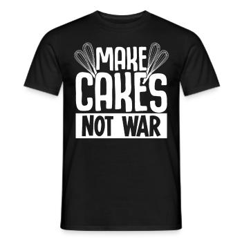 Confiseur, boulangerie, boulangerie, confiserie - T-shirt homme - noir - Devant - AI Model Male 178 light (178cm)