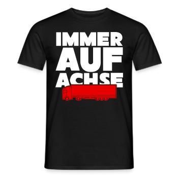 LKW-Fahrer LKW Trucker - Männer T-Shirt - Schwarz - Vorne - AI Model Male 178 light (178cm)