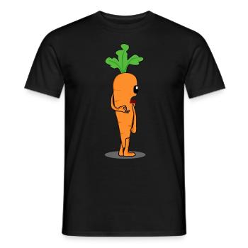 Carrot Reingeschaut Carrots - Männer T-Shirt - Schwarz - Vorne - AI Model Male 178 light (178cm)