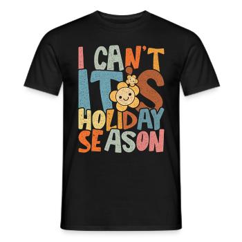 Assistante maternelle Assistante pédagogique - T-shirt homme - noir - Devant - AI Model Male 178 light (178cm)
