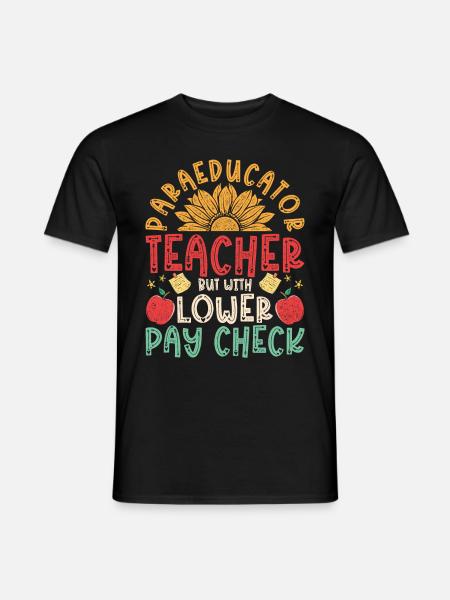 Educational Assistant Teaching Assistant - Men's T-Shirt - black