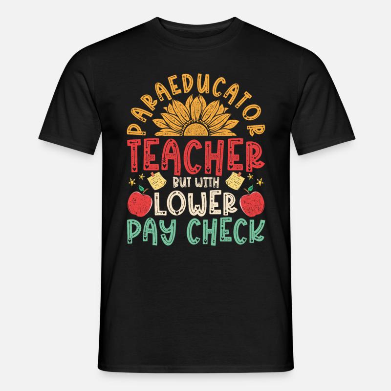 Educational Assistant Teaching Assistant - Men's T-Shirt - black
