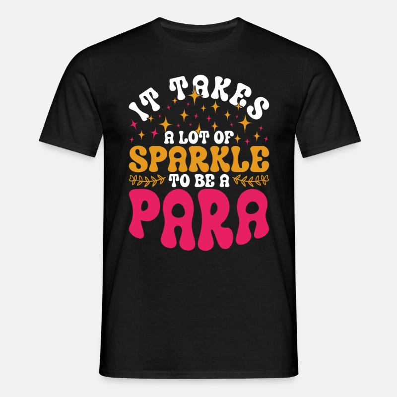 Educational Assistant - Men's T-Shirt - black