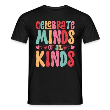 Assistante maternelle Assistante pédagogique - T-shirt homme - noir - Devant - AI Model Male 178 light (178cm)
