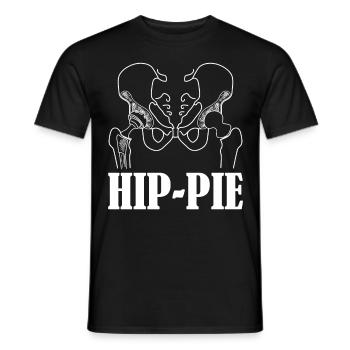 Hip Implant Hip Surgery - Men's T-Shirt - black - Front - AI Model Male 178 light (178cm)