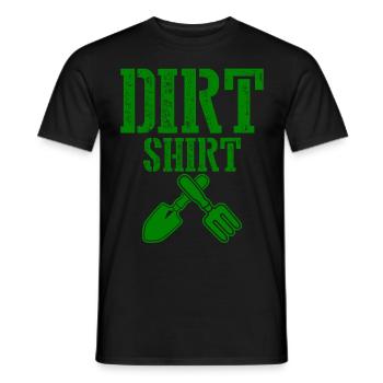 Garden Gardening Gardener - Men's T-Shirt - black - Front - AI Model Male 178 light (178cm)