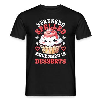Cake Artist Pâtissier Pâtissier Pâtissier - T-shirt homme - noir - Devant - AI Model Male 178 light (178cm)