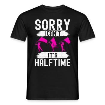 Drapeau agitant la fanfare garde de couleur - T-shirt homme - noir - Devant - AI Model Male 178 light (178cm)
