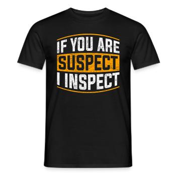 Border Guards Border Guards Customs - Men's T-Shirt - black - Front - AI Model Male 178 light (178cm)