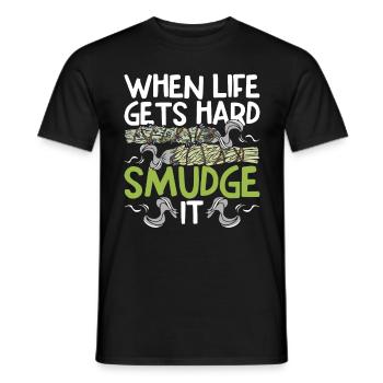 Purification quand la vie devient dure Spurge It - T-shirt homme - noir - Devant - AI Model Male 178 light (178cm)