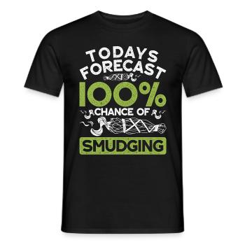 Fumigation d’appartement par la fumée - T-shirt homme - noir - Devant - AI Model Male 178 light (178cm)