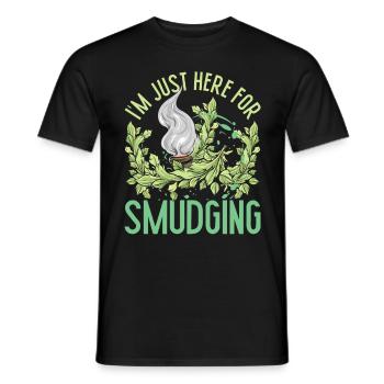 Je suis juste là pour la fumigation de l’appartement - T-shirt homme - noir - Devant - AI Model Male 178 light (178cm)