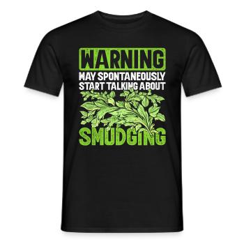 Fumigation d’appartement par la fumée - T-shirt homme - noir - Devant - AI Model Male 178 light (178cm)