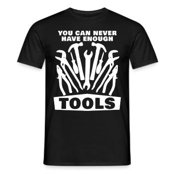 Tool DIY Craftsman Tools - Männer T-Shirt - Schwarz - Vorne - AI Model Male 178 light (178cm)