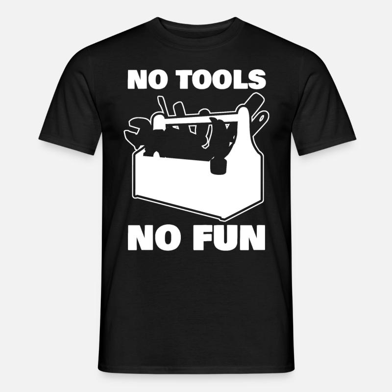 Tool Craftsman DIY Tools - Männer T-Shirt - Schwarz