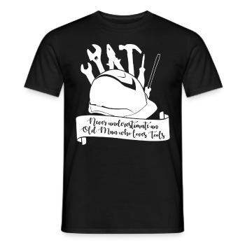 Craftsman Tool DIY Tools - Männer T-Shirt - Schwarz - Vorne - AI Model Male 178 light (178cm)