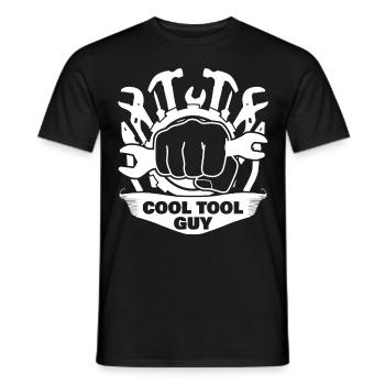 Tool Guy Craftsman Tools - Männer T-Shirt - Schwarz - Vorne - AI Model Male 178 light (178cm)