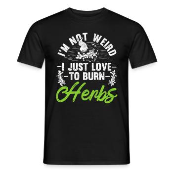 Fumigation d’appartement par la fumée - T-shirt homme - noir - Devant - AI Model Male 178 light (178cm)