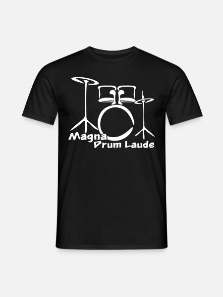Drumset Drum Drummer Drums - Männer T-Shirt - Schwarz