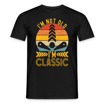 Pinball Flipper - Men's T-Shirt - black - Front - AI Model Male 178 light (178cm)
