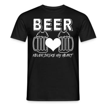 Craft Beer Beer Brewing - Men's T-Shirt - black - Front - AI Model Male 178 light (178cm)