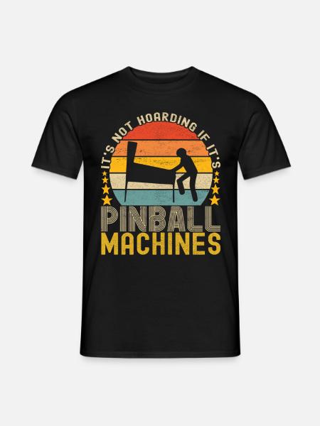 Pinball Flipper - Men's T-Shirt - black