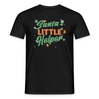 Christmas Baking Cookies Cookie Cookie Merry - Men's T-Shirt - black - Front - AI Model Male 178 light (178cm)