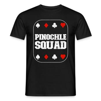 Binocular Pinochle - Men's T-Shirt - black - Front - AI Model Male 178 light (178cm)