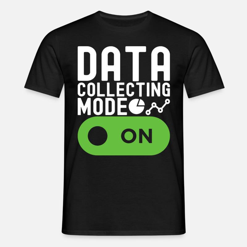 Data Science Datenanalyst - Männer T-Shirt - Schwarz