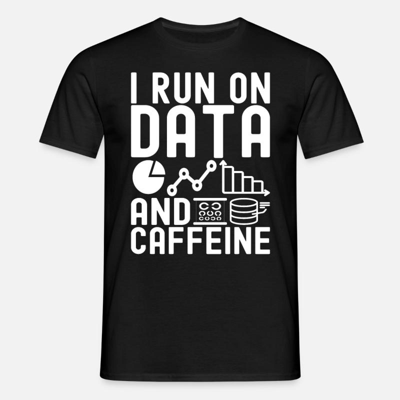 Data Science Datenanalyst - Männer T-Shirt - Schwarz