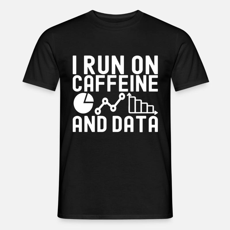 Data Science Datenanalyst - Männer T-Shirt - Schwarz