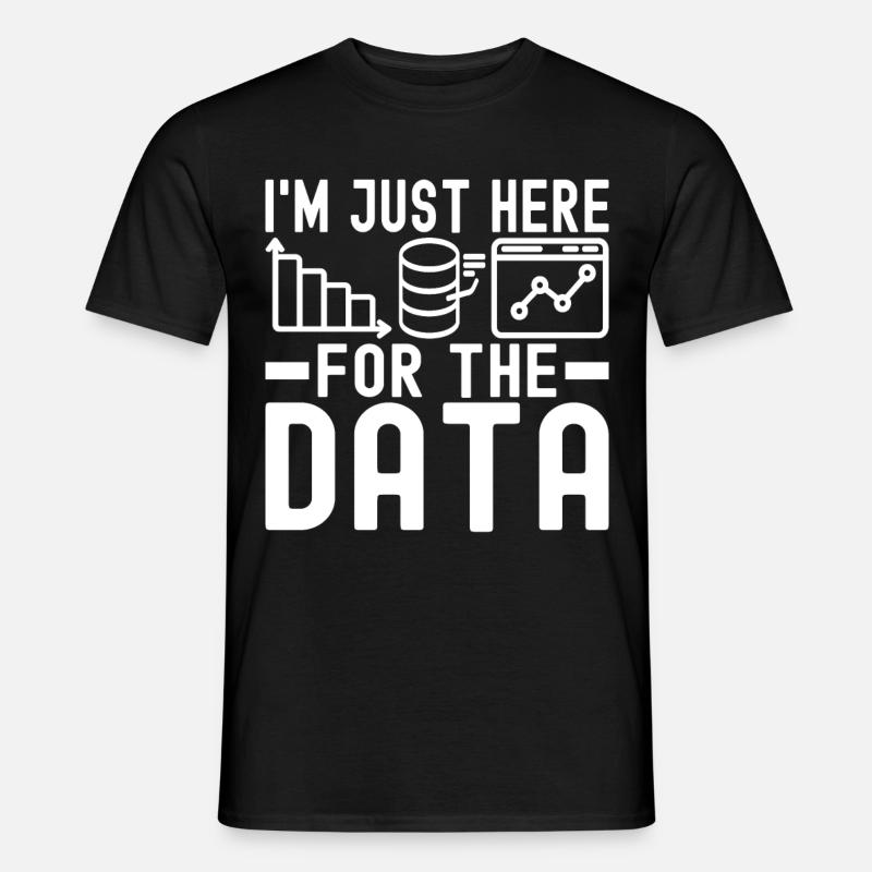 Data Science Datenanalyst - Männer T-Shirt - Schwarz