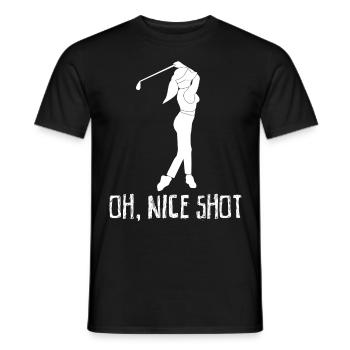 Golf Girl Golf Club - T-shirt homme - noir - Devant - AI Model Male 178 light (178cm)