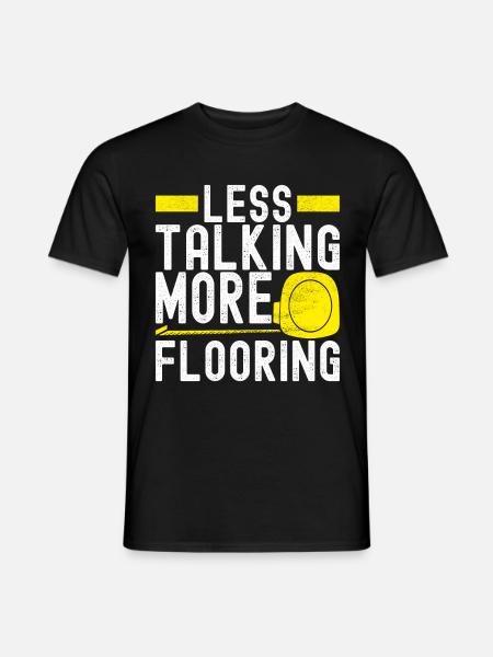Tiler Floor Layer - Men's T-Shirt - black