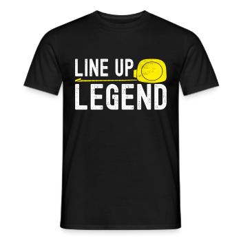 Tiler Floor Layer - Men's T-Shirt - black - Front - AI Model Male 178 light (178cm)