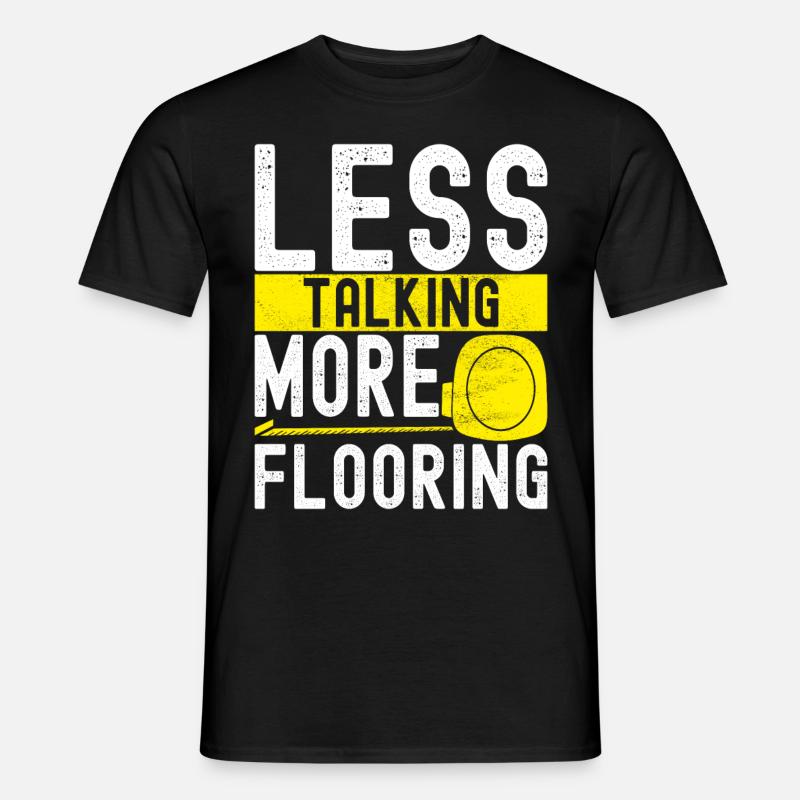 Tiler Floor Layer - Men's T-Shirt - black