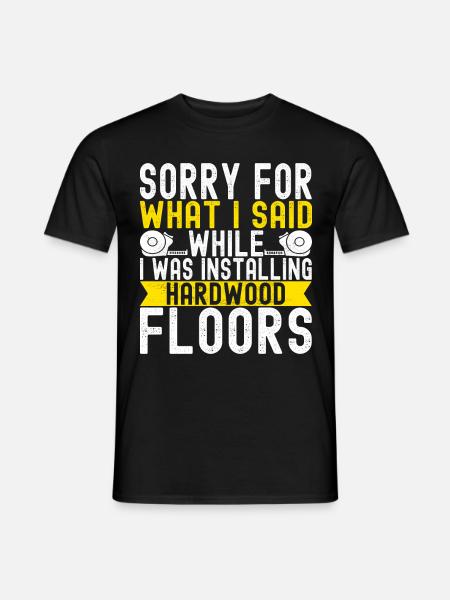 liesenleger floor layer - Men's T-Shirt - black