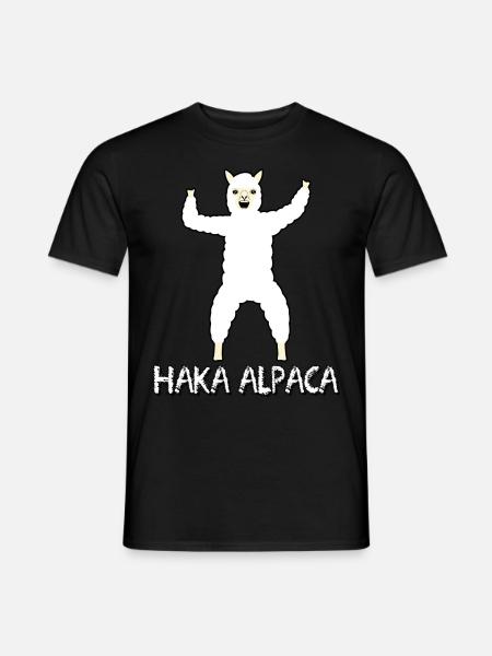 Haka Alpaga - T-shirt homme - noir