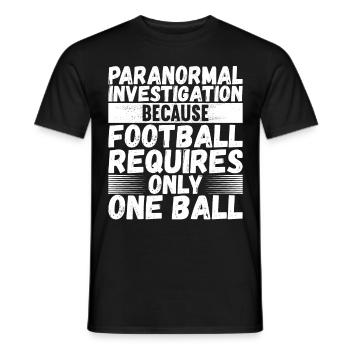 Enquêteur paranormal Chasse aux fantômes - T-shirt homme - noir - Devant - AI Model Male 178 light (178cm)