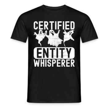 Enquêteur paranormal Chasse aux fantômes - T-shirt homme - noir - Devant - AI Model Male 178 light (178cm)