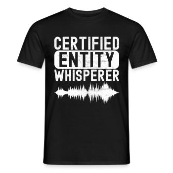 Enquêteur paranormal Chasse aux fantômes - T-shirt homme - noir - Devant - AI Model Male 178 light (178cm)