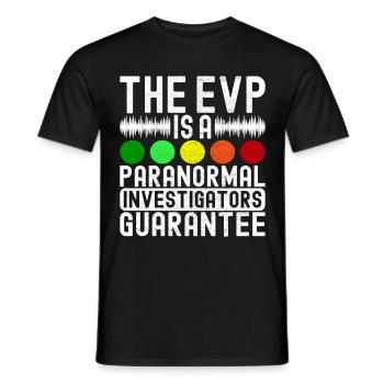 Enquêteur paranormal Chasse aux fantômes - T-shirt homme - noir - Devant - AI Model Male 178 light (178cm)