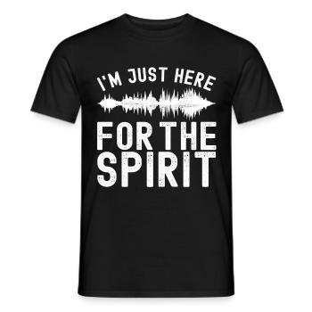 Paranormaler Ermittler Geister Jagen - Männer T-Shirt - Schwarz - Vorne - AI Model Male 178 light (178cm)